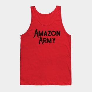 Amazon Army Forge Bear Designs Tank Top